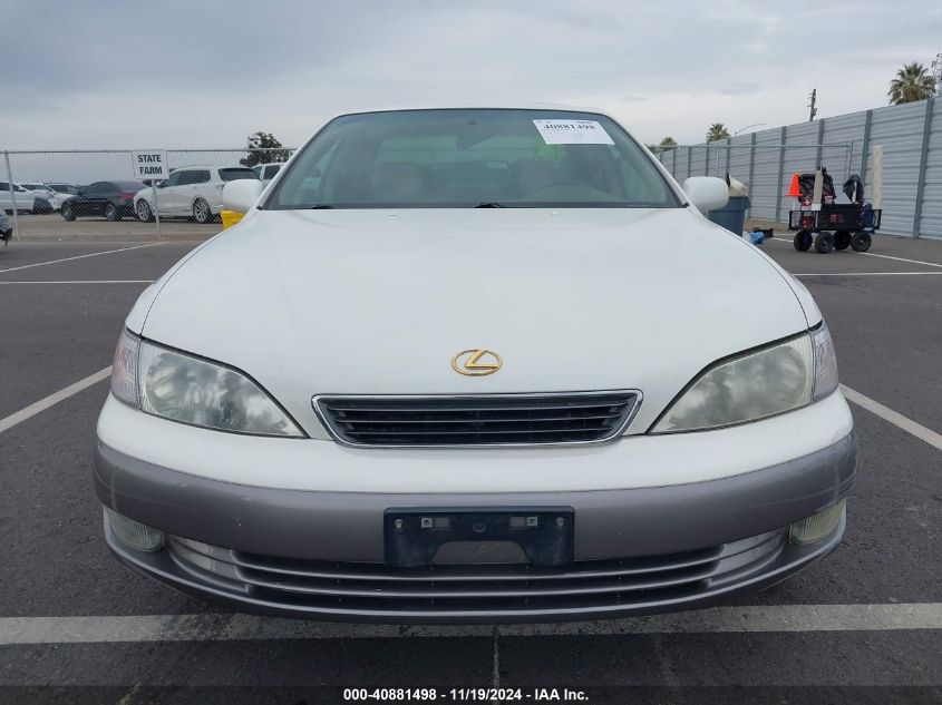 1997 Lexus Es 300 VIN: JT8BF22G5V0027357 Lot: 40881498