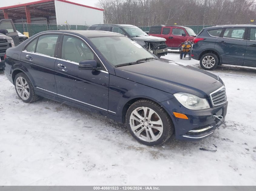 VIN WDDGF8AB3DR258158 2013 Mercedes-Benz C 300, Lux... no.1