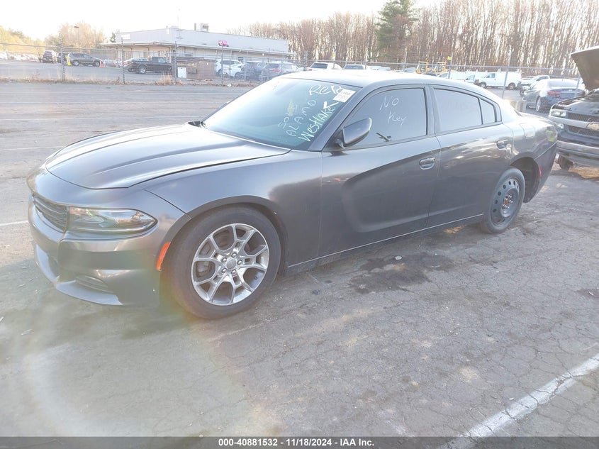 VIN 2C3CDXJGXHH515914 2017 DODGE CHARGER SXT AWD