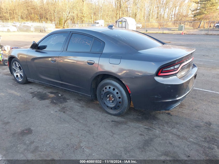 VIN 2C3CDXJGXHH515914 2017 DODGE CHARGER SXT AWD