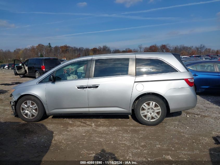 2011 Honda Odyssey Lx VIN: 5FNRL5H20BB017046 Lot: 40881590