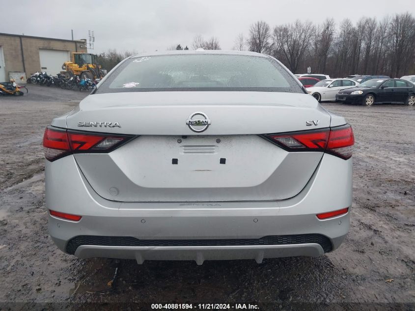 2022 Nissan Sentra Sv Xtronic Cvt VIN: 3N1AB8CV7NY241185 Lot: 40881594