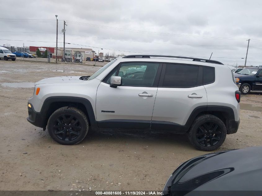 2018 Jeep Renegade Altitude 4X4 VIN: ZACCJBBB2JPH66117 Lot: 40881605