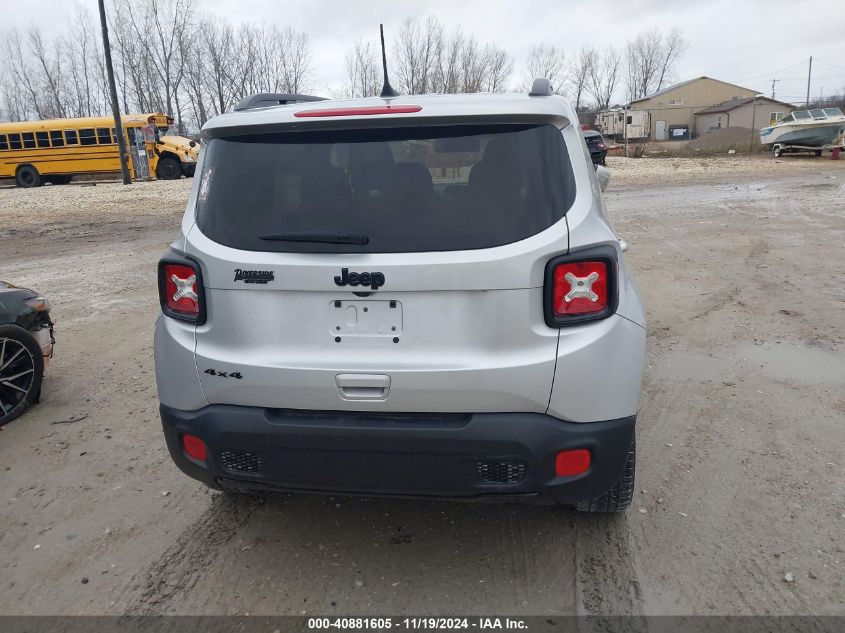 2018 Jeep Renegade Altitude 4X4 VIN: ZACCJBBB2JPH66117 Lot: 40881605