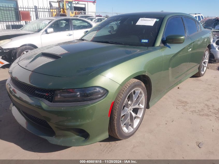 2021 Dodge Charger Gt Rwd VIN: 2C3CDXHG3MH652886 Lot: 40881615