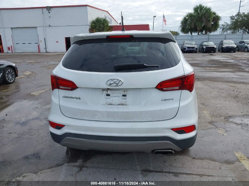 2018 Hyundai Santa Fe Sport 2.4L VIN: 5NMZT3LB1JH077927 Lot: 40881618