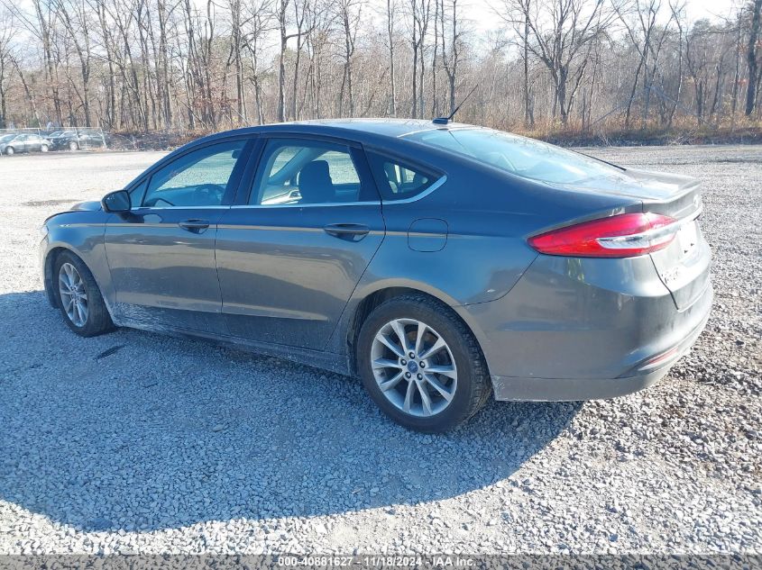 2017 FORD FUSION SE - 3FA6P0H77HR390653