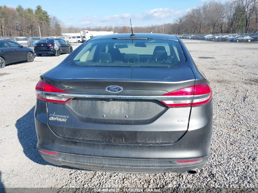 2017 FORD FUSION SE - 3FA6P0H77HR390653