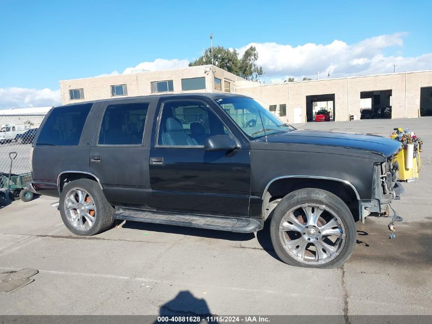 1999 Chevrolet Tahoe Ls VIN: 1GNEK13R4XJ455977 Lot: 40881628