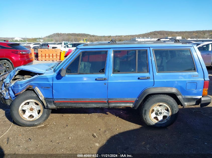 1996 Jeep Cherokee Sport/Classic VIN: 1J4FJ68S6TL171428 Lot: 40881632