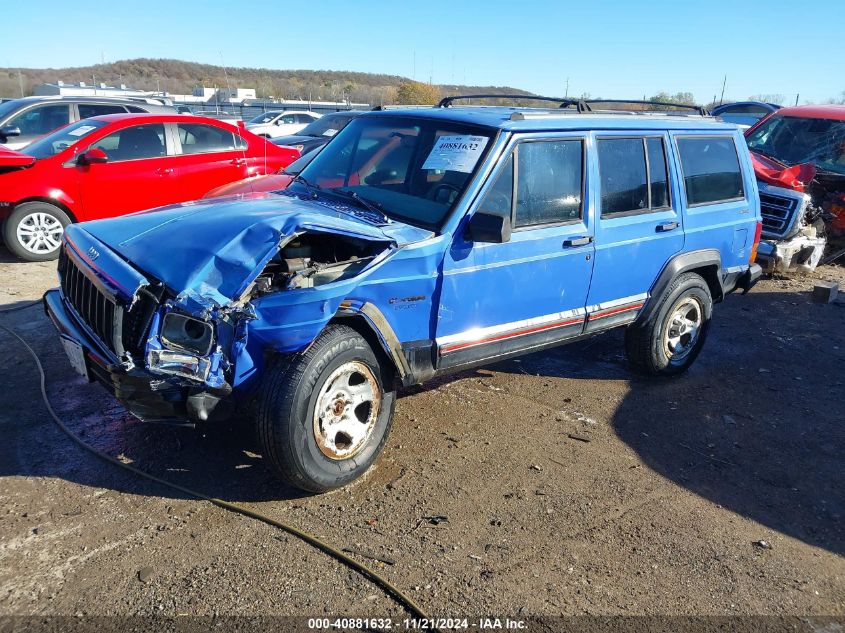 1996 Jeep Cherokee Sport/Classic VIN: 1J4FJ68S6TL171428 Lot: 40881632