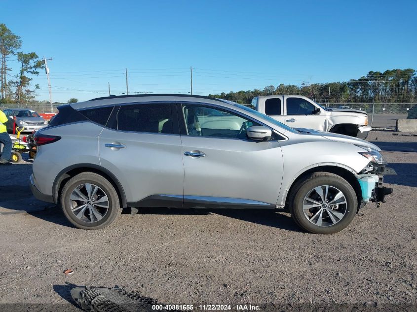 2023 Nissan Murano Sv VIN: 5N1AZ2BJ5PC108436 Lot: 40881655