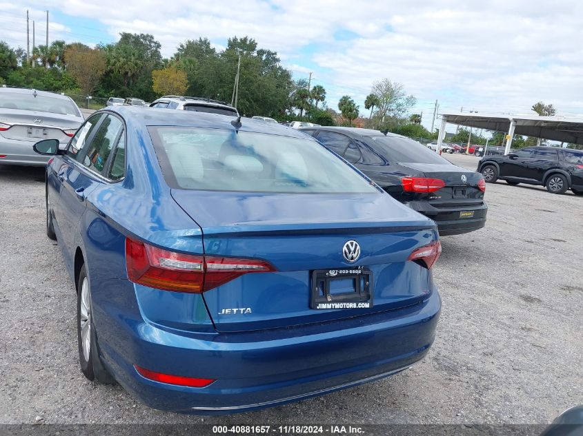 2019 Volkswagen Jetta 1.4T R-Line/1.4T S/1.4T Se VIN: 3VWCB7BU8KM143033 Lot: 40881657