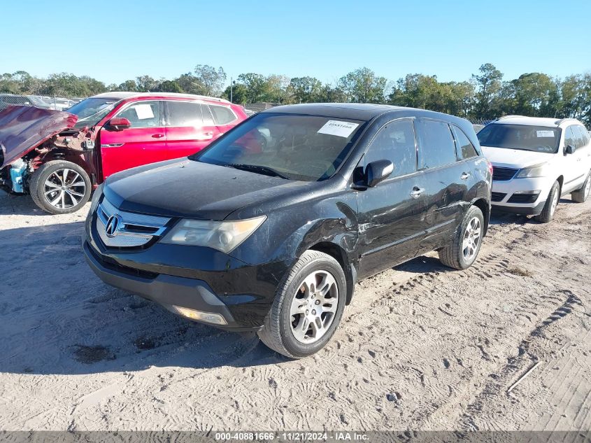 2008 Acura Mdx Technology Package VIN: 2HNYD28368H500294 Lot: 40881666