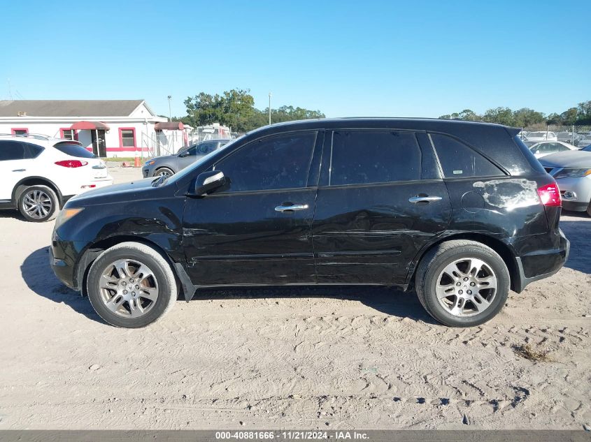 2008 Acura Mdx Technology Package VIN: 2HNYD28368H500294 Lot: 40881666