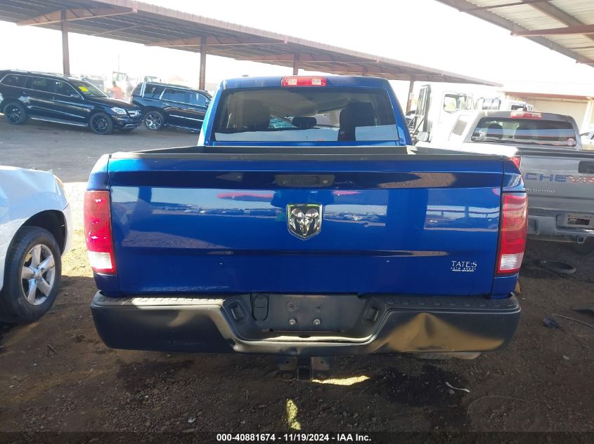 2018 Ram 1500 Tradesman 4X2 6'4 Box VIN: 1C6RR6FG4JS256241 Lot: 40881674