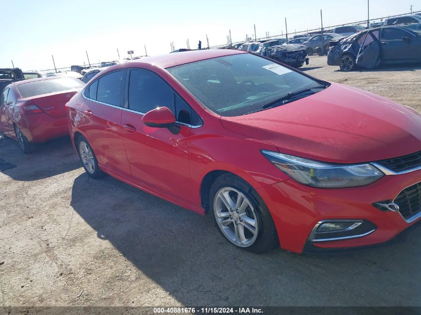 2017 Chevrolet Cruze Lt Auto VIN: 1G1BE5SMXH7257203 Lot: 40881676