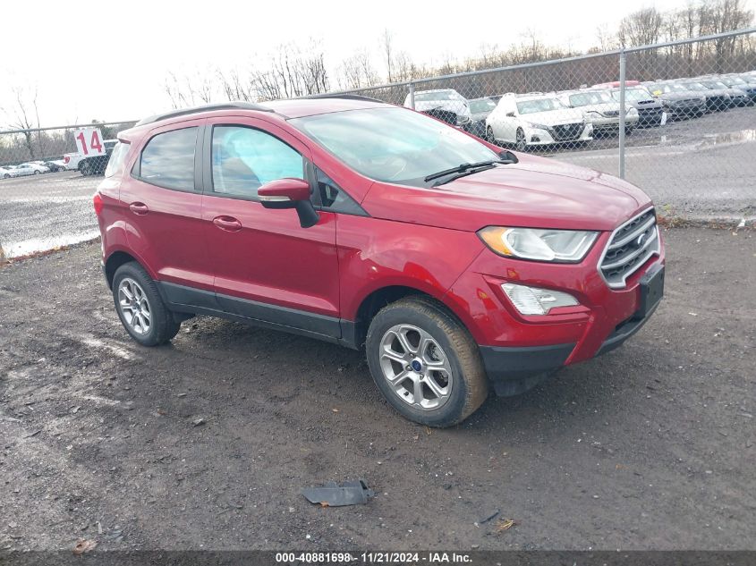 2018 Ford Ecosport Se VIN: MAJ6P1UL7JC197982 Lot: 40881698