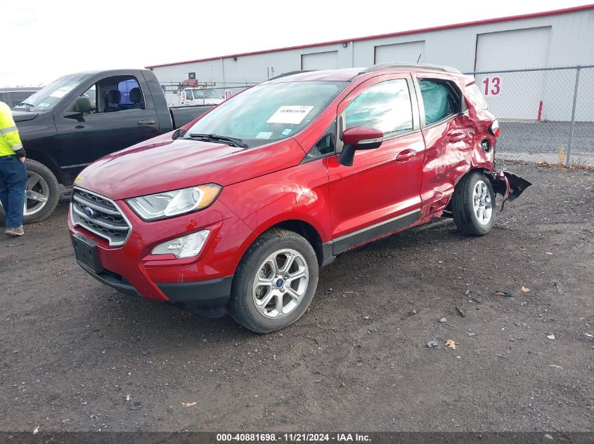 2018 Ford Ecosport Se VIN: MAJ6P1UL7JC197982 Lot: 40881698