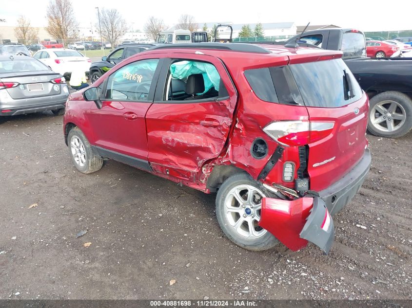 2018 Ford Ecosport Se VIN: MAJ6P1UL7JC197982 Lot: 40881698