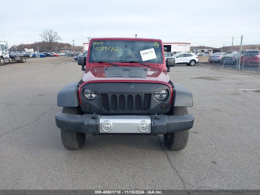 2011 Jeep Wrangler Unlimited Sport VIN: 1J4BA3H10BL597392 Lot: 40881710