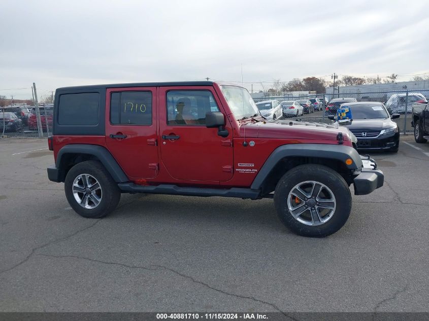 2011 Jeep Wrangler Unlimited Sport VIN: 1J4BA3H10BL597392 Lot: 40881710