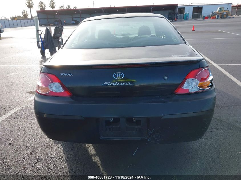 2003 Toyota Camry Solara Se V6 VIN: 2T1CF28P73C609752 Lot: 40881728