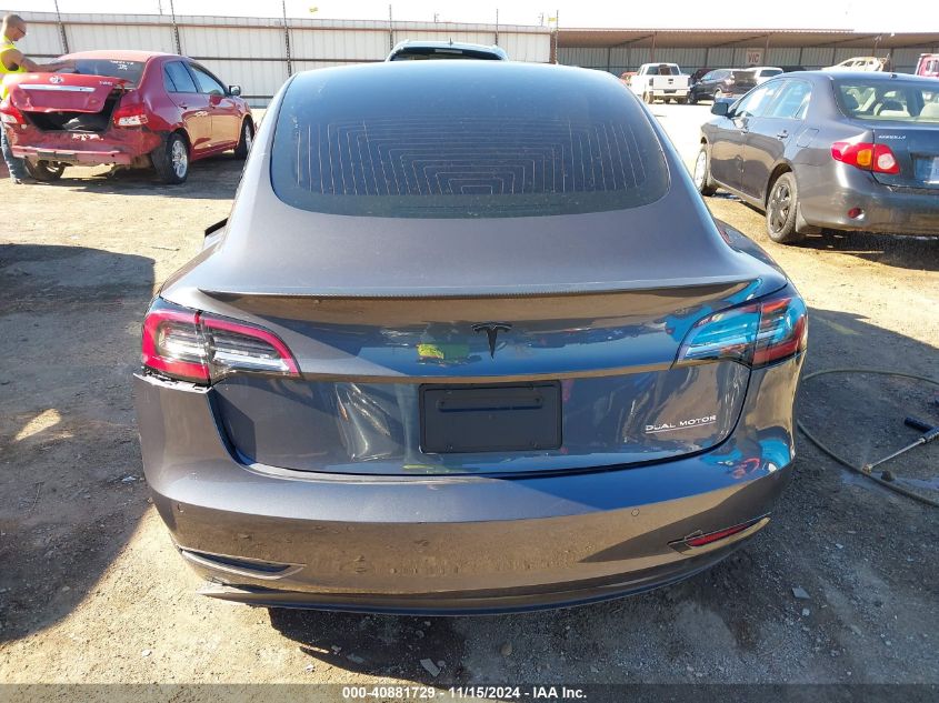 2020 Tesla Model 3 Performance Dual Motor All-Wheel Drive VIN: 5YJ3E1EC2LF713348 Lot: 40881729