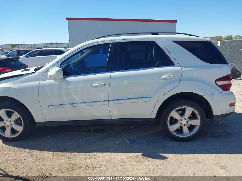 2010 Mercedes-Benz Ml 350 4Matic VIN: 4JGBB8GB0AA576994 Lot: 40881741