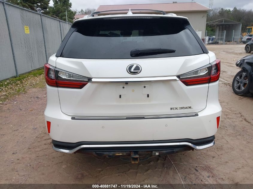 2018 Lexus Rx 350L Luxury VIN: JTJDZKCA7J2012639 Lot: 40881747