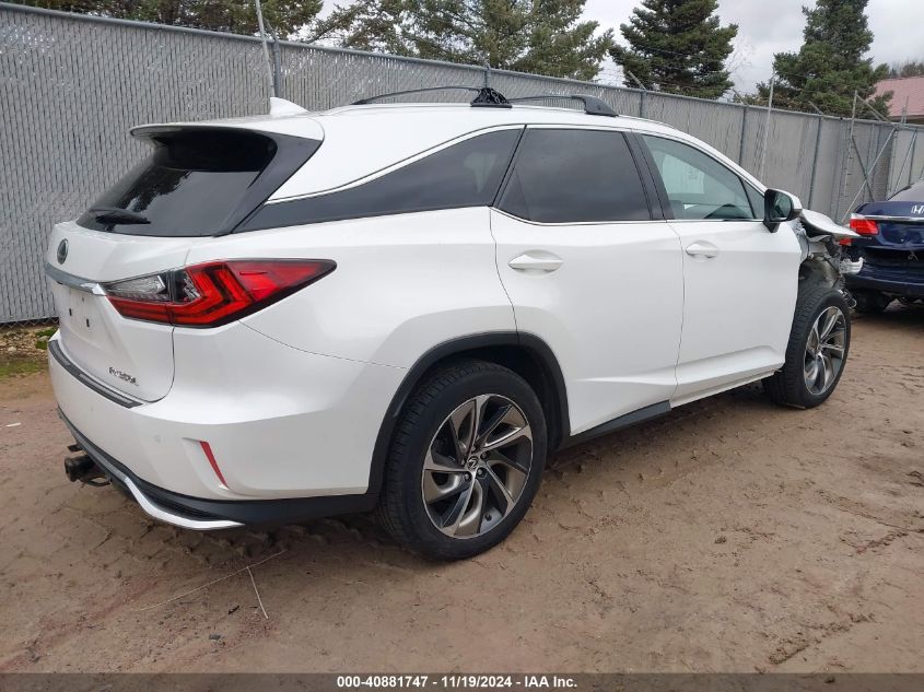 VIN JTJDZKCA7J2012639 2018 Lexus RX 350L, Luxury no.4