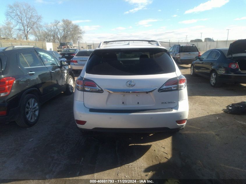 2015 Lexus Rx 350 VIN: 2T2BK1BA7FC264180 Lot: 40881793