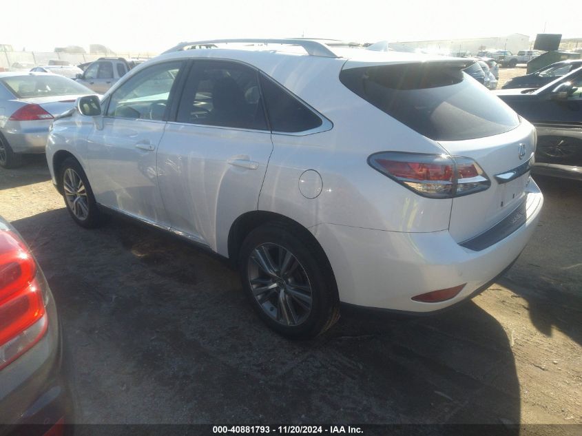 VIN 2T2BK1BA7FC264180 2015 Lexus RX, 350 no.3