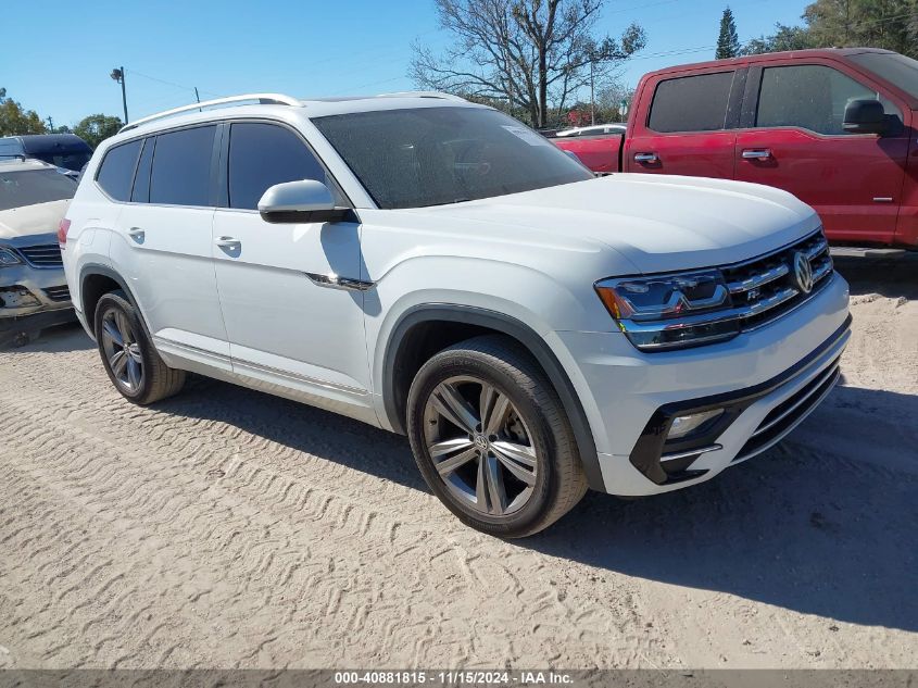 2019 Volkswagen Atlas 3.6L V6 Se W/Technology R-Line VIN: 1V2YR2CA2KC502839 Lot: 40881815