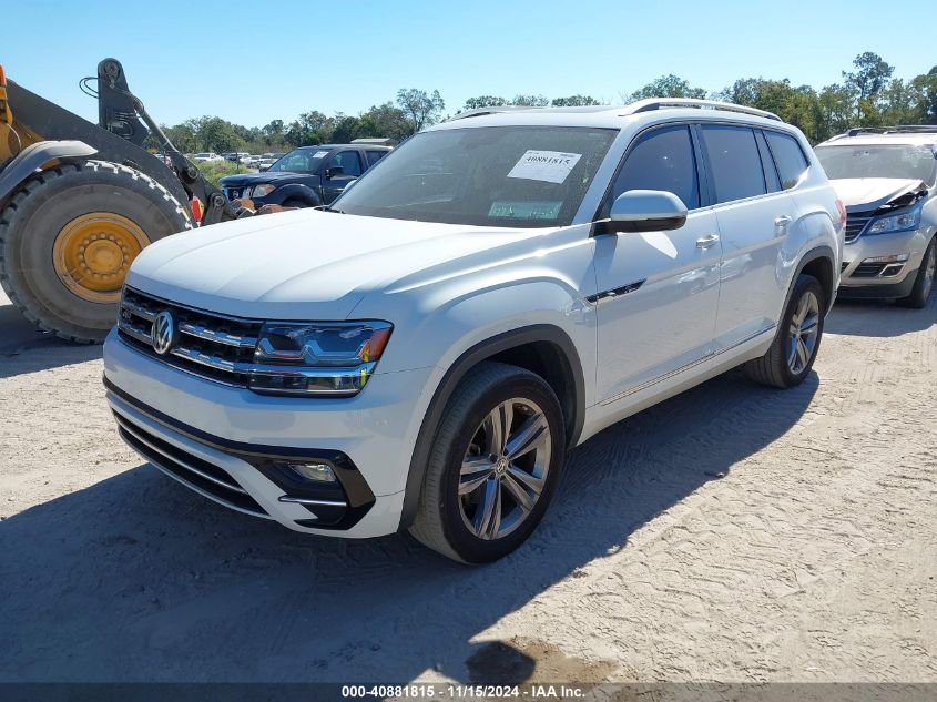 2019 Volkswagen Atlas 3.6L V6 Se W/Technology R-Line VIN: 1V2YR2CA2KC502839 Lot: 40881815