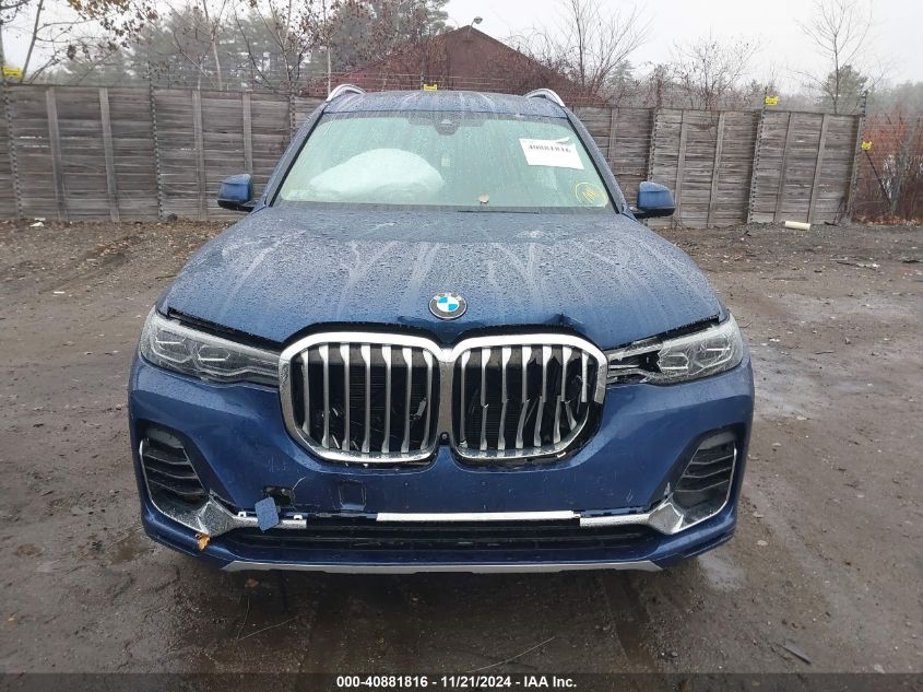 2020 BMW X7 xDrive40I VIN: 5UXCW2C0XL9B44546 Lot: 40881816