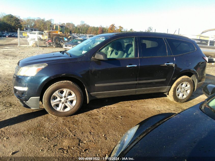 2017 Chevrolet Traverse Ls VIN: 1GNKRFED9HJ176152 Lot: 40881822