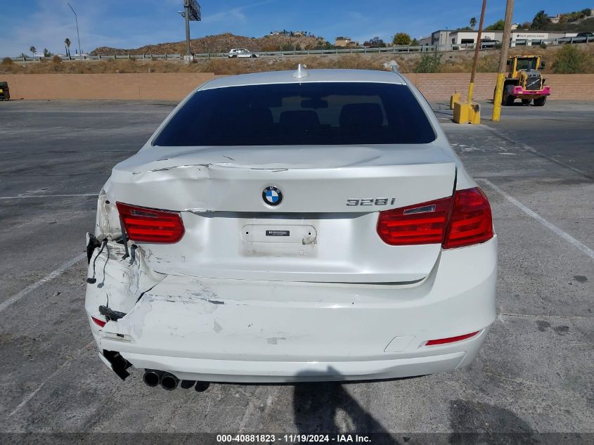 2013 BMW 328I VIN: WBA3C1C56DF437986 Lot: 40881823