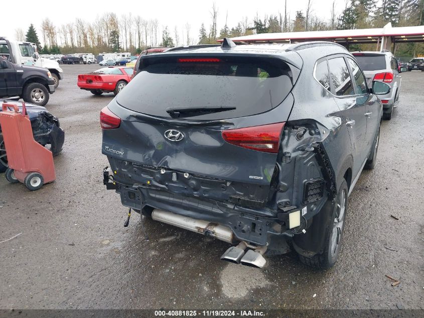 2021 Hyundai Tucson Ultimate VIN: KM8J3CAL6MU288137 Lot: 40881825