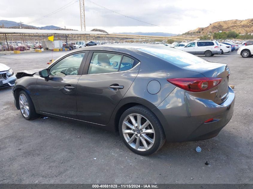 2017 Mazda Mazda3 Touring VIN: 3MZBN1V74HM122288 Lot: 40881828