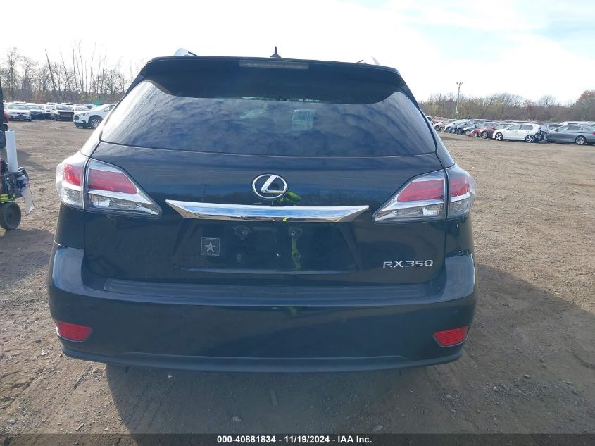 2013 Lexus Rx 350 VIN: 2T2BK1BA3DC193797 Lot: 40881834