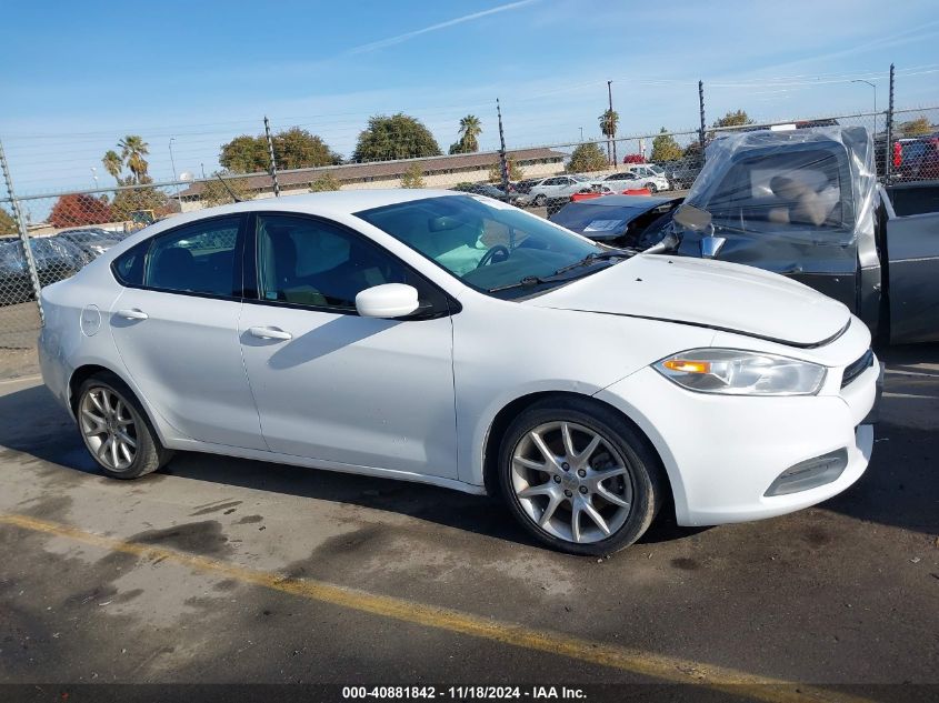 2013 Dodge Dart Sxt VIN: 1C3CDFBA6DD209000 Lot: 40881842