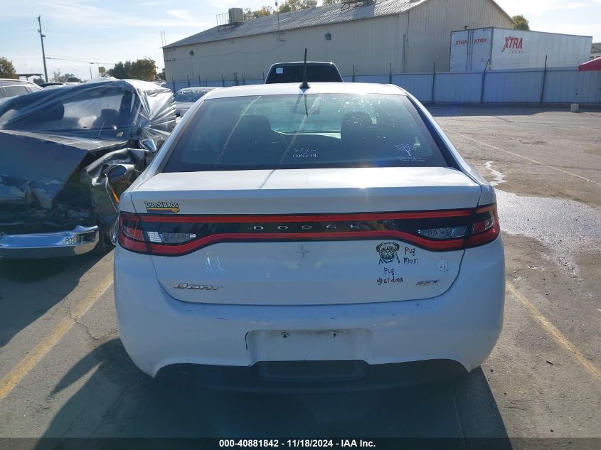 2013 Dodge Dart Sxt VIN: 1C3CDFBA6DD209000 Lot: 40881842