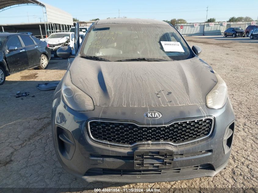 2018 Kia Sportage Lx VIN: KNDPM3ACXJ7335854 Lot: 40881854