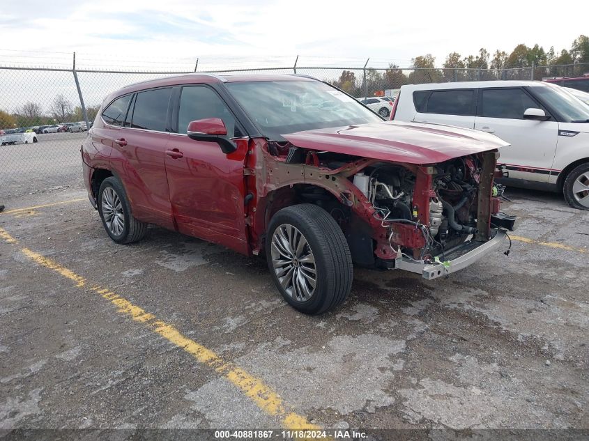 2021 TOYOTA HIGHLANDER PLATINUM - 5TDFZRBH1MS093332