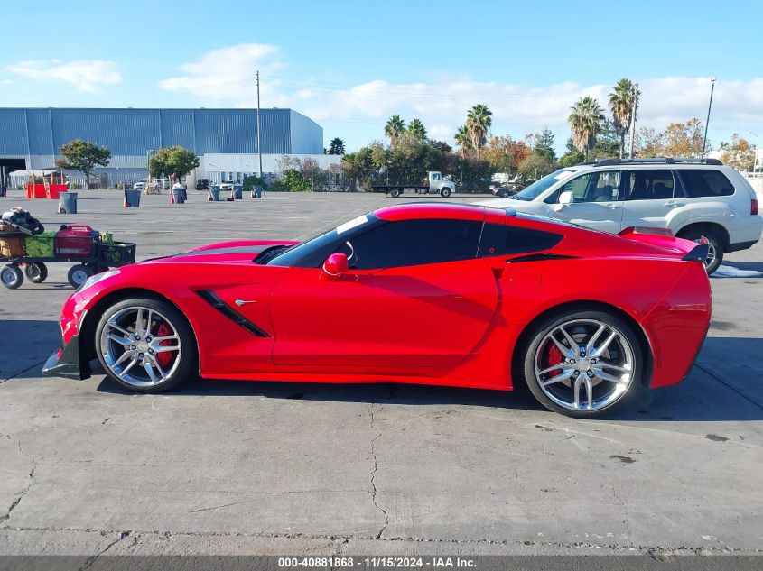 2017 Chevrolet Corvette Stingray VIN: 1G1YF2D73H5119768 Lot: 40881868