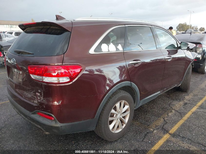 VIN 5XYPG4A37JG364163 2018 KIA SORENTO no.4