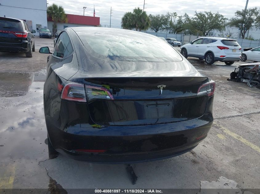 2023 Tesla Model 3 Rear-Wheel Drive VIN: 5YJ3E1EA2PF435183 Lot: 40881897