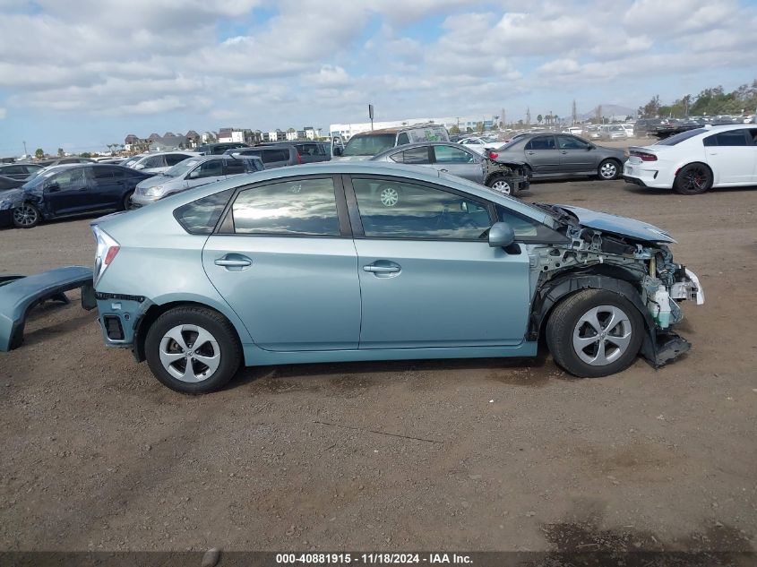 2013 Toyota Prius Two VIN: JTDKN3DU1D5633656 Lot: 40881915