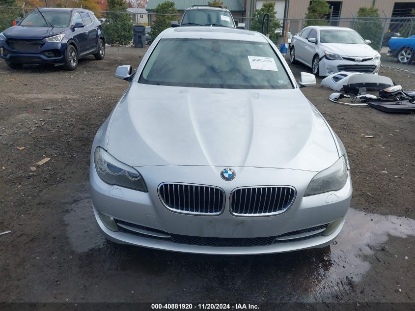 2011 BMW 528I VIN: WBAFR1C56BC742138 Lot: 40881920